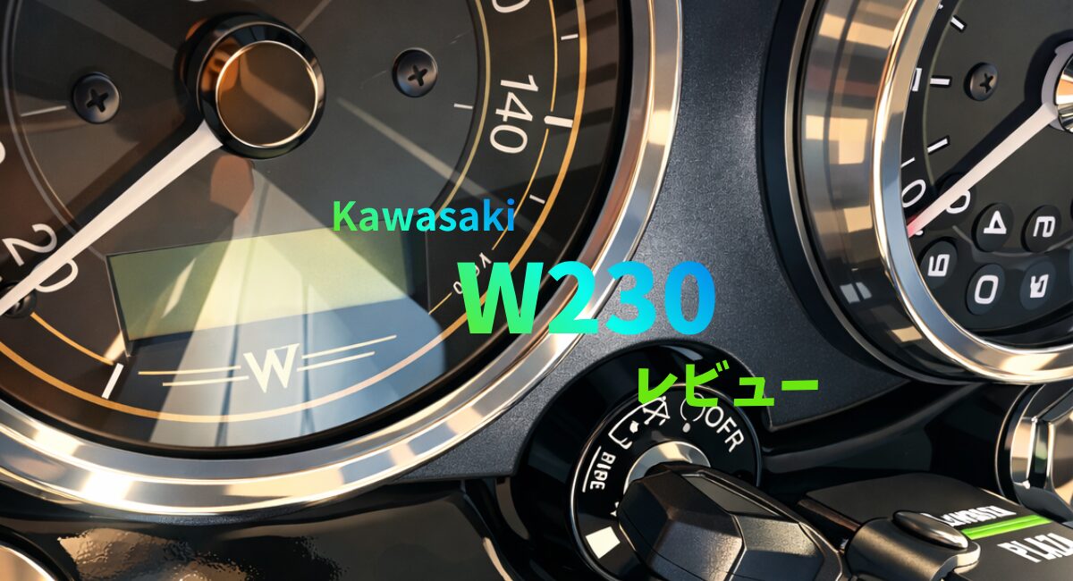 Kawasaki　Ｗ２３０を購入して乗り心地の感想。